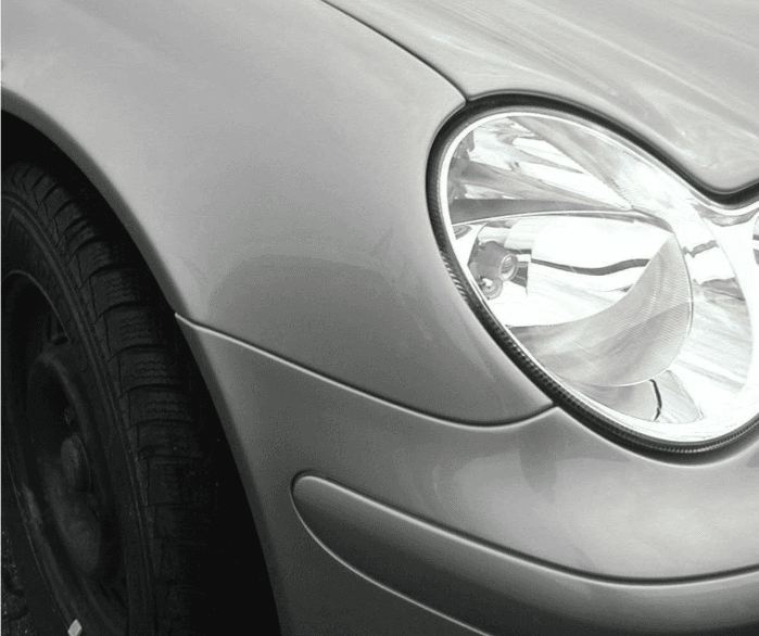 Ergebnis nach der PDR-Reparatur