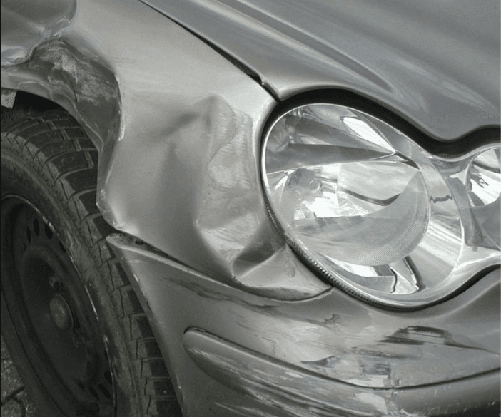 Delle vor der PDR-Reparatur