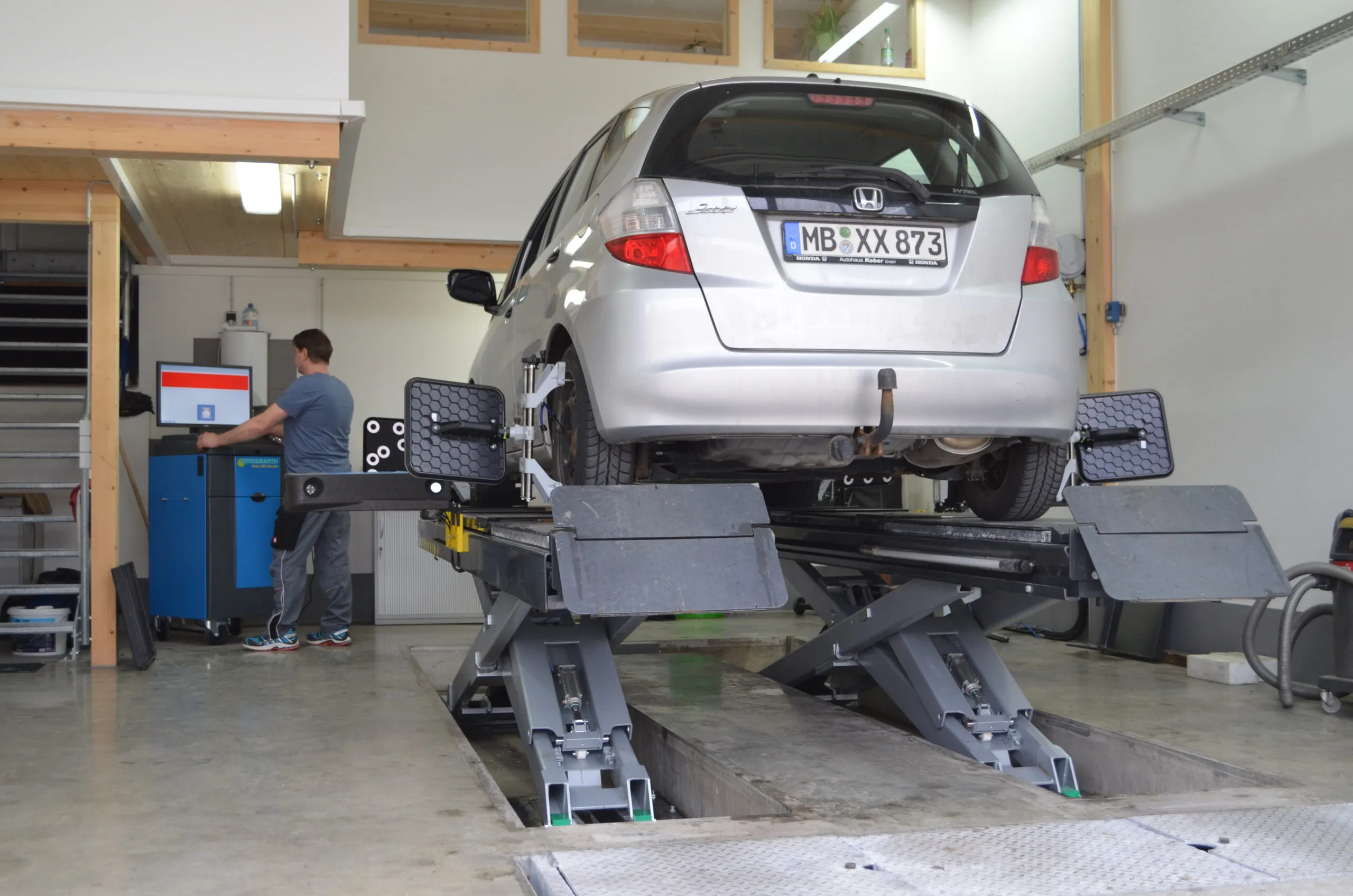 Professionelle Fahrzeugvermessung