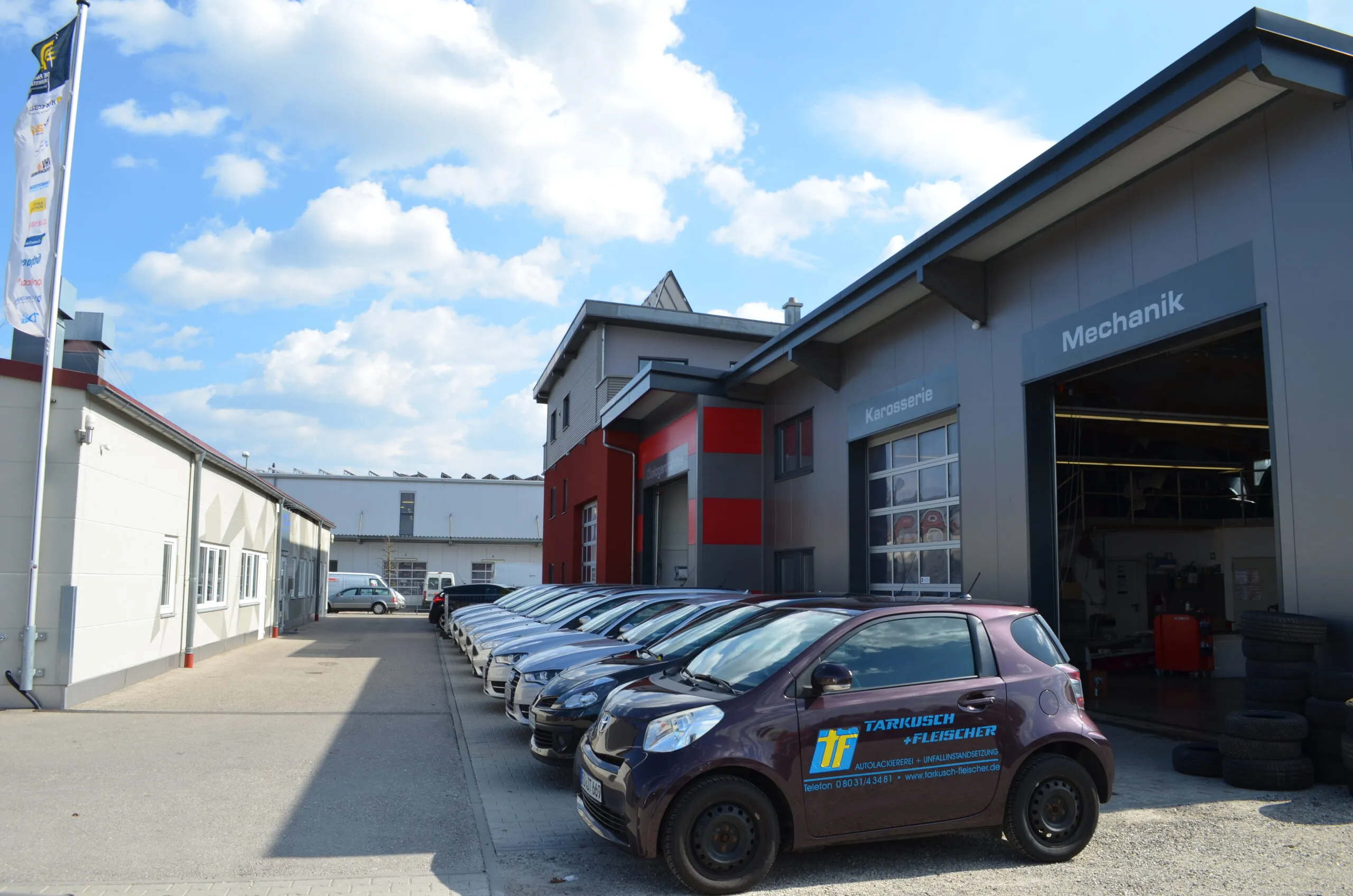 Tarkusch & Fleischer Werkstatt mit Karosserie- und Mechanik-Halle